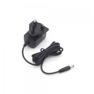 China Factory Wholesale Price 12W 24W Power Charger 9V 3A Power Adapter with DC Cable